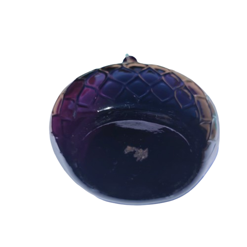 Rare MCM Empoli Amethyst Genie Bottle Quilted Honeycomb Pattern