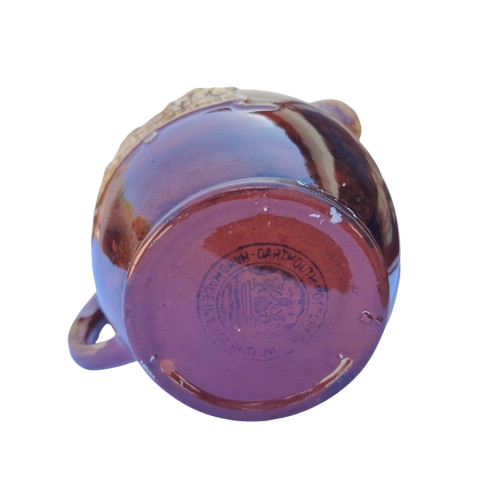 Vintage Dartmouth Pottery 1953 Queen Elizabeth Coronation Stoneware Creamer