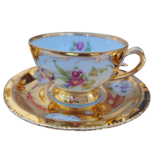 Schonwald Porcelain Factory Bavaria German Gold Tea Coffee Set
