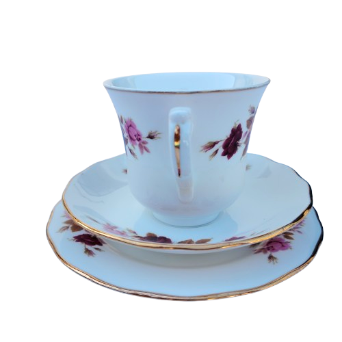 Queen Anne Bone China Trio