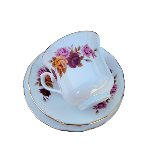 Queen Anne Bone China Trio