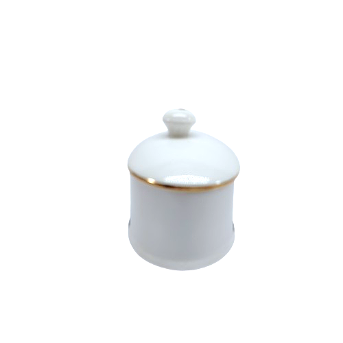 Marlborough Bone China Trinket Box Gold Trim