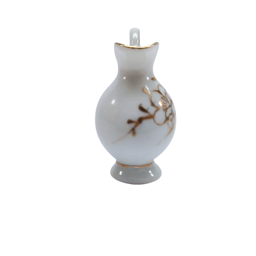 White Porcelain Miniature Water Jug Pitcher