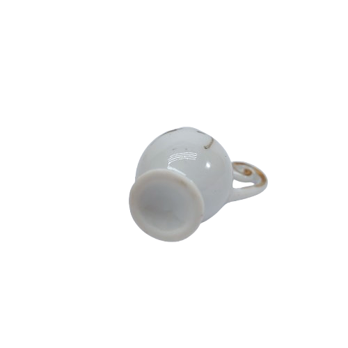 White Porcelain Miniature Water Jug Pitcher