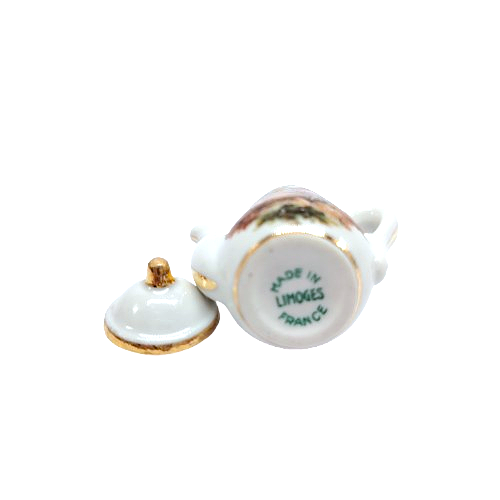 Limoges Porcelain Miniature Coffee Pot