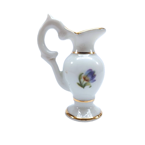 Limoges Porcelain Miniature Water Jug Pitcher