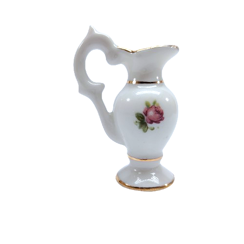 Limoges Porcelain Miniature Water Jug Pitcher