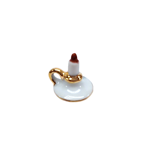 Limoges Porcelain Miniature Candle Stick