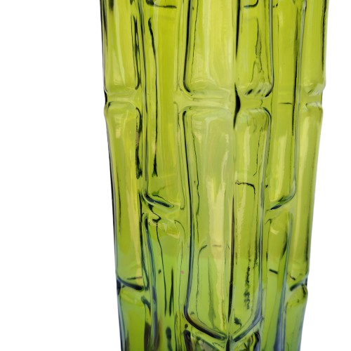 Lovely Stylish Swedish Retro Green Colored Glass Vase