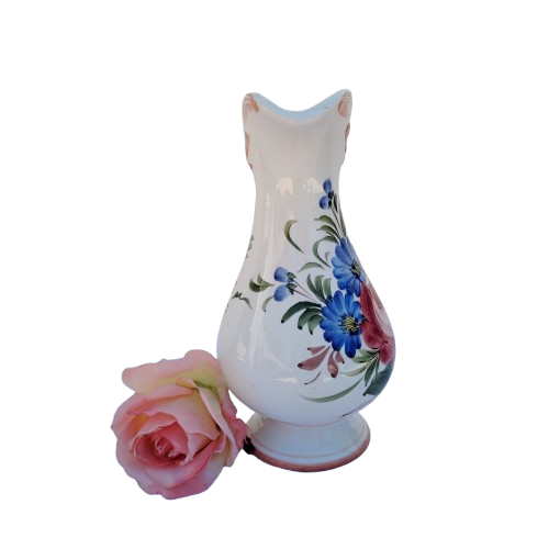 Fabulous Capodimonte Handmade Hand-Painted Jug