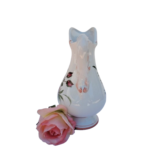 Fabulous Capodimonte Handmade Hand-Painted Jug