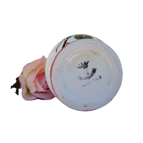 Fabulous Capodimonte Handmade Hand-Painted Jug