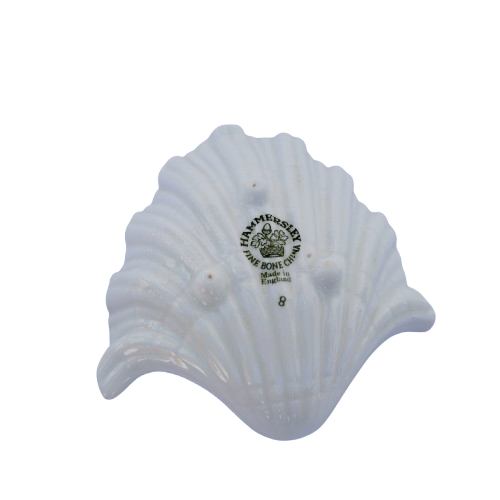 Hammersley Bone China Blue Cornflower Shell Shaped Dish