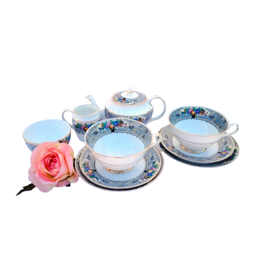 Foley China tea set Tea for Two