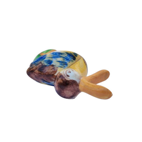 Vintage Colourful Pelican Porcelain Bird