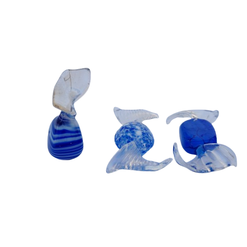 Vintage Murano Blown Glass Wrapped Art Glass Candy Sweets