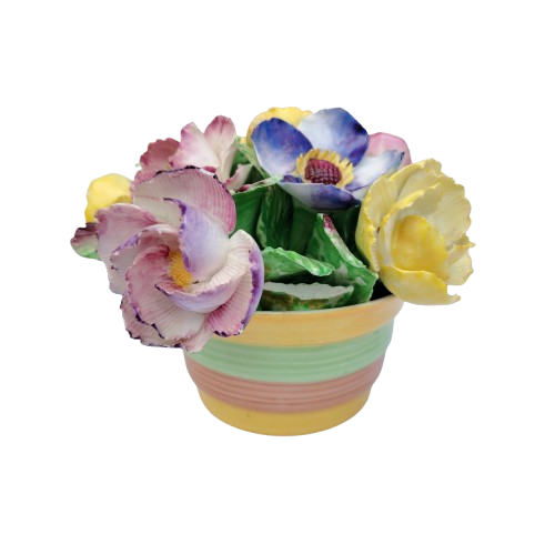 Vintage Denton Floral Bouquet Posies