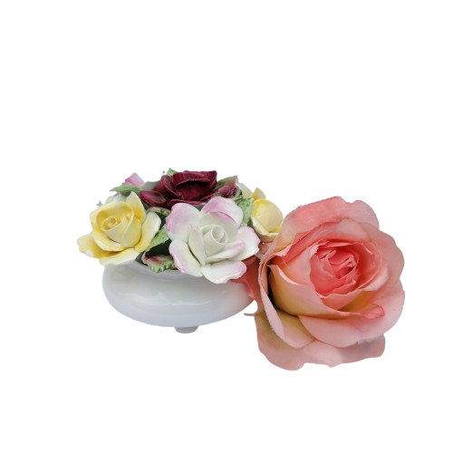 Vintage Royal Doulton Bone China Floral Bouquet Posies