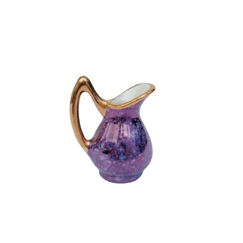 Limoges Fragonard Porcelain Gold Trimmed Miniature Bowl