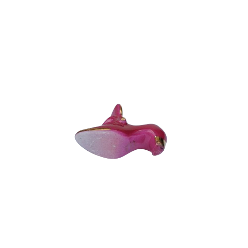 Limoges Porcelain Gold Trimmed Miniature Shoe