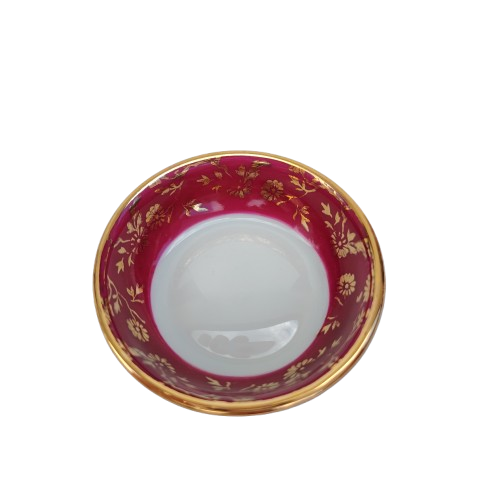 Limoges Fragonard Porcelain Gold Trimmed Miniature Jug and bowl