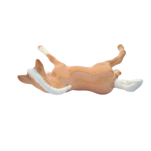 Vintage Beswick Foal Palomino stretched legs facing right model 815