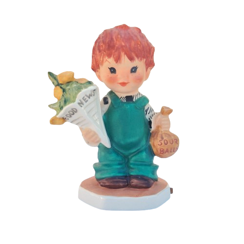 Goebel 1958 Redhead Good News Figurine