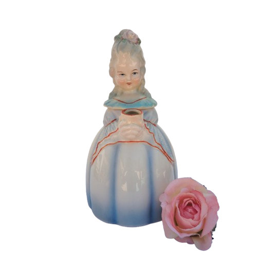 Cortendorf Biedermeier Victorian Figural Lady Teapot