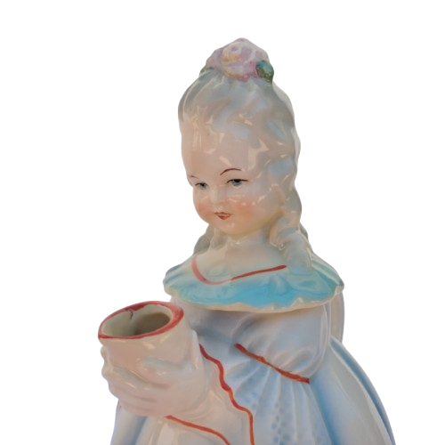Cortendorf Biedermeier Victorian Figural Lady Teapot