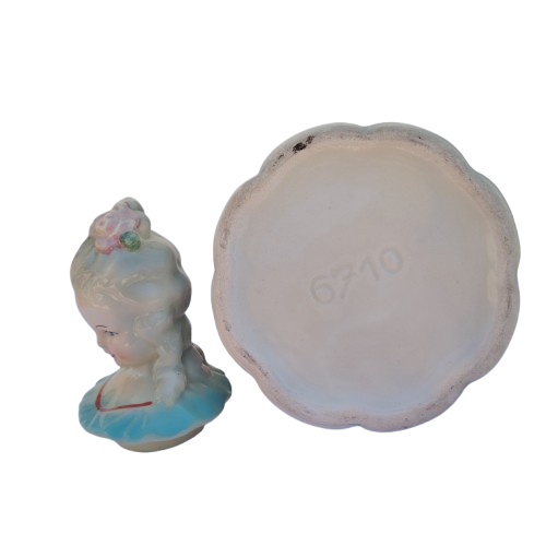 Cortendorf Biedermeier Victorian Figural Lady Teapot