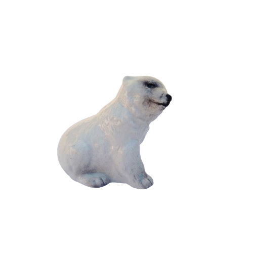 Vintage Branksome Polar Bear Bone China 1940s