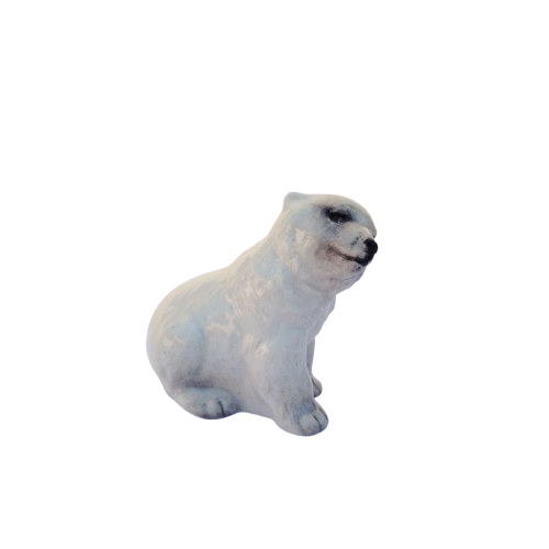 Vintage Branksome Polar Bear Bone China 1940s
