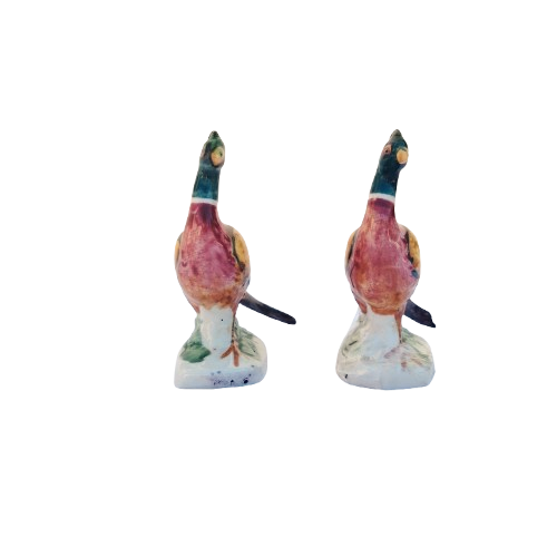 Pair Beswick Pheasant Curved Tail Version