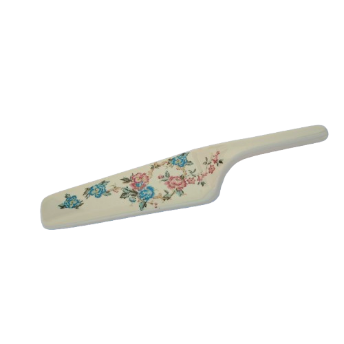 Floral Cake Knife Rosies Pantry Ceramic England Cake Server