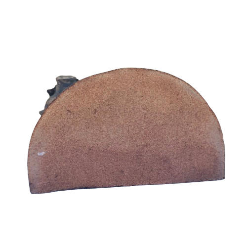 Heavy Bronze Look Pig Doorstop,