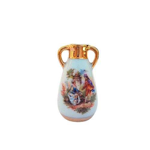 Limoges Porcelain Miniature Vase Urn