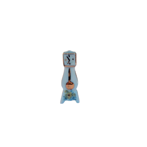 Limoges Porcelain Miniature Grandfather Clock