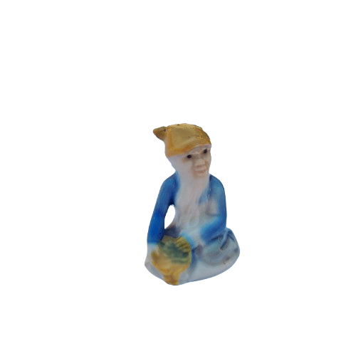 Wade Whimsies Irish Pottery luck leprechaun cobbler 1960's