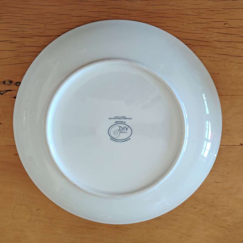Living Art by Stoneage Australia Fine Bone China Dinner Plate