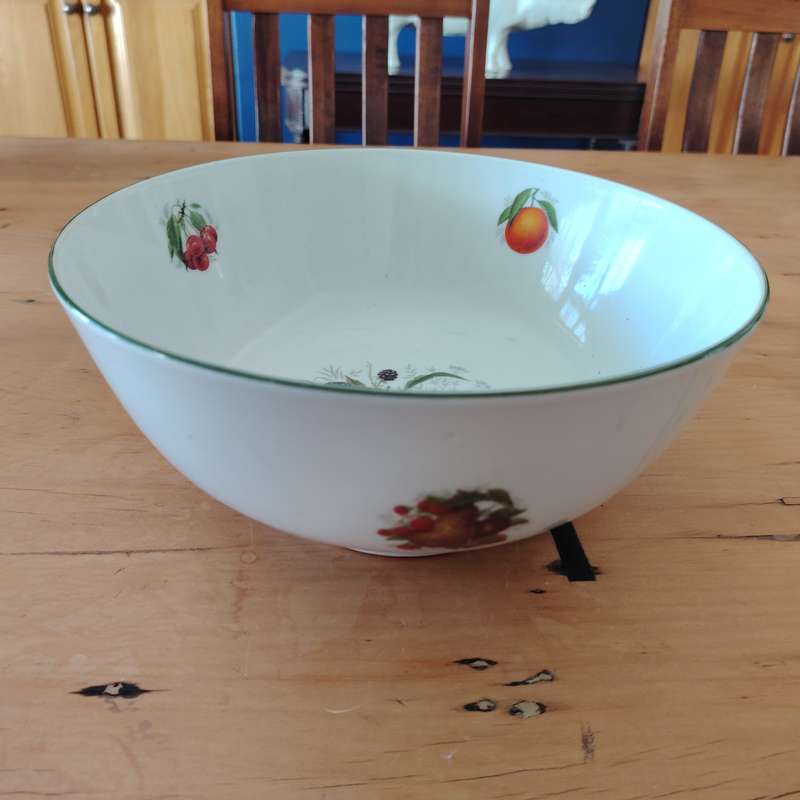 The Wiesenthal Paradise Valley 2142 Porcelain Large Fruit Dish Bowl