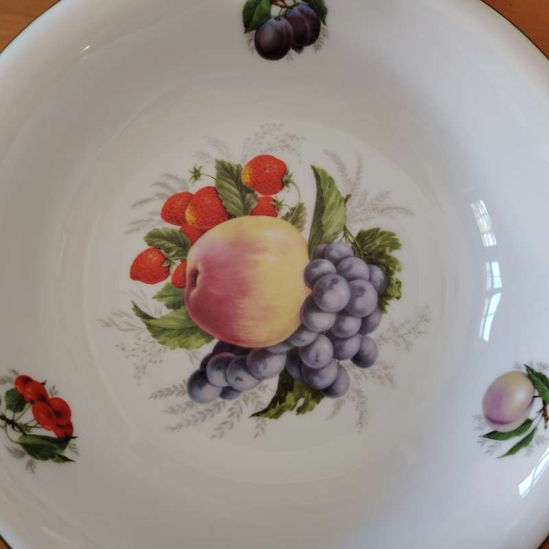 The Wiesenthal Paradise Valley 2142 Porcelain Fruit Dish Bowl