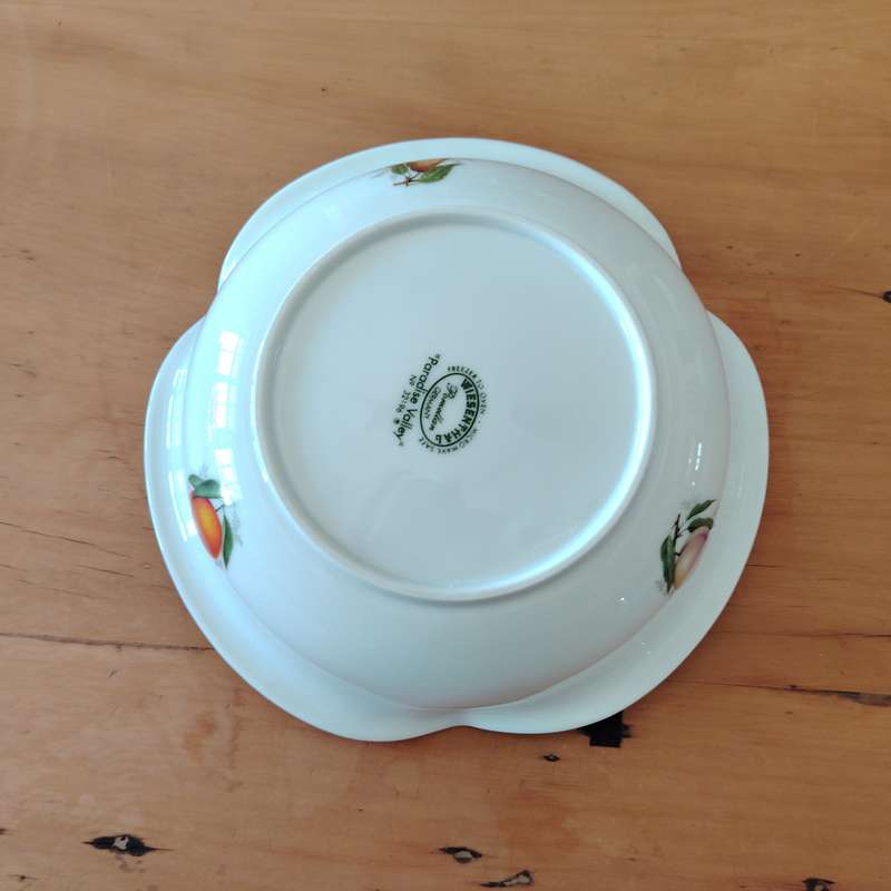 The Wiesenthal Paradise Valley 2142 Porcelain Fruit Dish Bowl