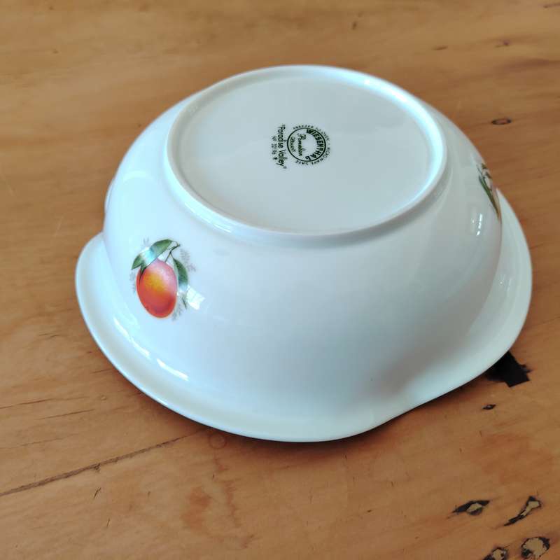 The Wiesenthal Paradise Valley 2142 Porcelain Fruit Dish Bowl