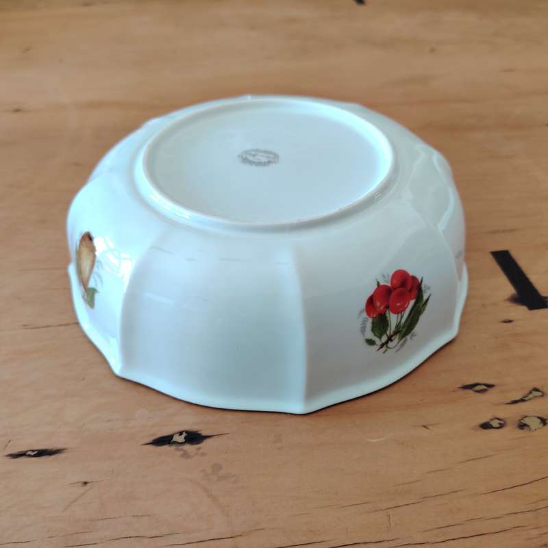 The Wiesenthal Paradise Valley 2142 Porcelain Fruit Dish Bowl