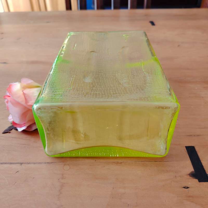 Vintage Riihimaan Lasi Mikko Helander Finnish Glass Vase