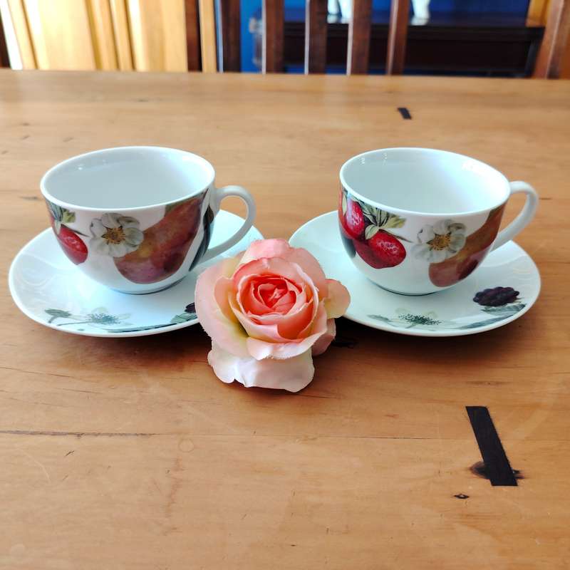 Living Art by Stoneage Australia  Fine Bone China Duo's