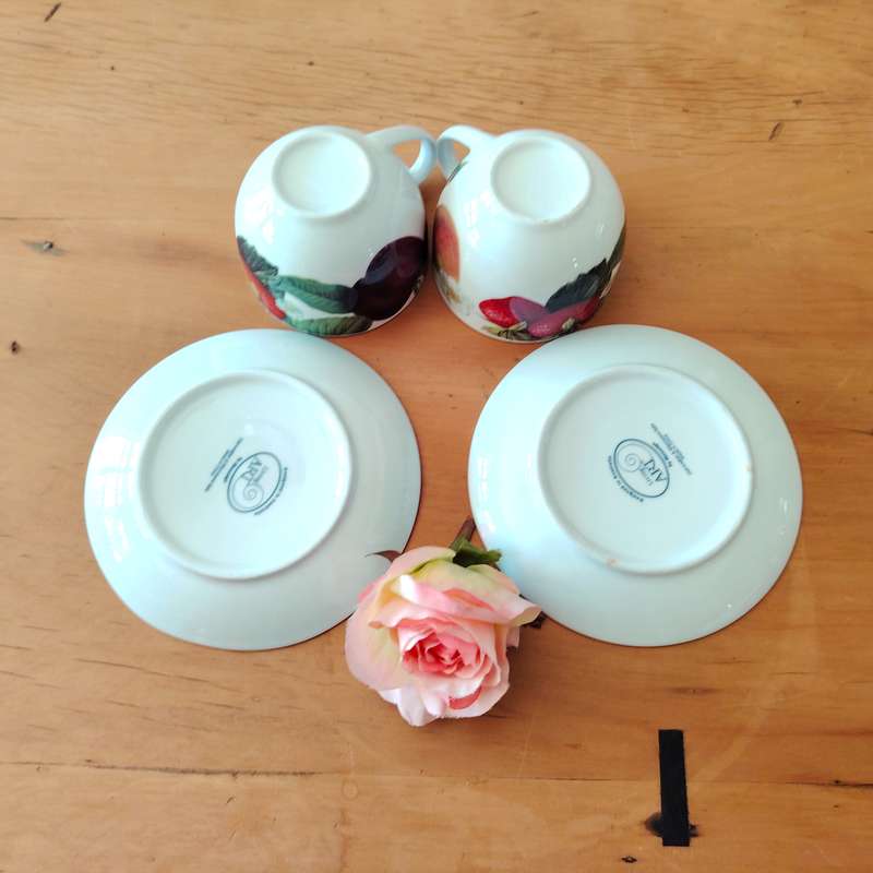 Living Art by Stoneage Australia  Fine Bone China Duo's