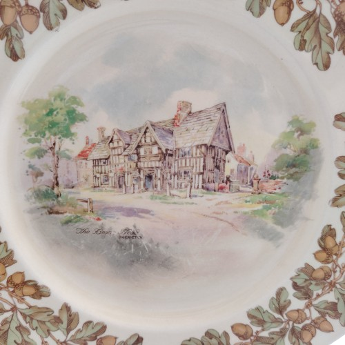Royal Doulton Seriesware plate Old English.Inns The Bears Head Brereton