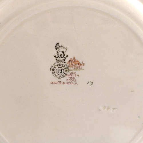 Royal Doulton Seriesware plate Old English.Inns The Bears Head Brereton
