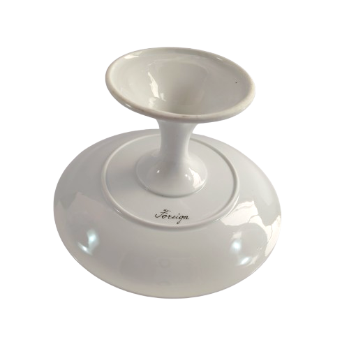 Porcelain white with Fruit design Cake stand